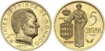 Monaco 5 Centimes Rainier III - 1976 Essai - Gad MC 145