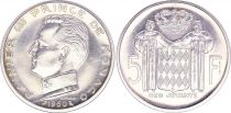 Monaco 5 Francs, Rainier III - 1960  Essai - Gad MC 152