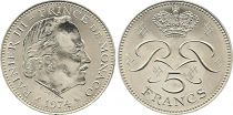 Monaco 5 Francs Rainier III - 1974