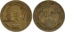 Monaco 50 Centimes H&eacute;racl&egrave;s Archer - 1924 - Poissy
