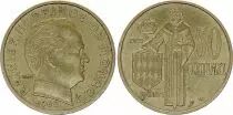 Monaco 50 Centimes Rainier III - 1962 - TTB - KM.144