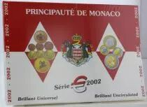 Monaco Coffret BU Euro - Monaco  8 pièces - Prince Rainier -  2002
