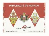 Monaco Coffret BU Euro 2002 - Monaco