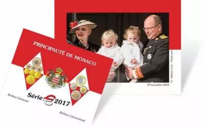 Monaco Coffret BU Euro 2017 - Monaco