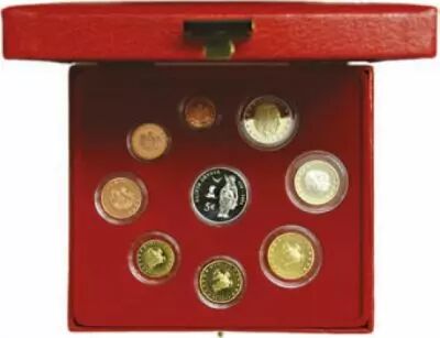 Monaco Coffret Monaco - BE 2004 - Sainte D�vote - 9 monnaies