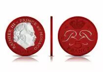 Monaco Grace et Rainier de Monaco - Coffret Duo MONACO SPACE RED