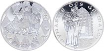 Monaco Médaille - Dynastie des Grimaldi - 1297-1997 - Argent