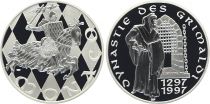 Monaco Médaille - Dynasty of the Grimaldi - 1297-1997