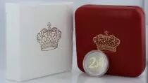 Monaco Monaco - 2 euros BE 2012 -  Lucien I - Five century of sovereignty