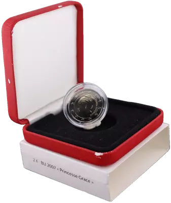 Monaco Princess Grace - 2 Euros Commemo BU 2007