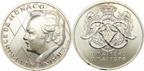 Monaco Rainier III - 25 Years of Reign - 1949-1974 - Silver