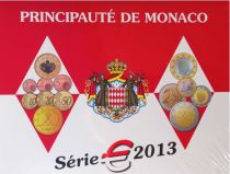 Monaco Série 9 pièces BU 2013 - Albert