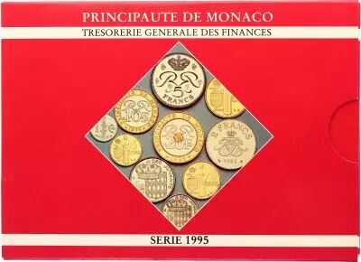 Monaco S�rie BU 10 pi�ces Rainier III - 1995