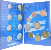 Monaco Set of 8 coins in euros Rainier III - 2001