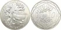 Moneta di Parigi  10 Euros Silver - Asterix and Obelix - Falbala and Obelix - Monnaie de Paris 2015