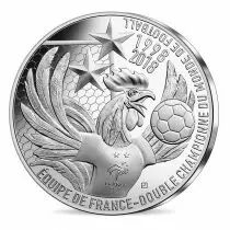 Moneta di Parigi  FRANCE WORLD CHAMPION - 10 Euros Silver 2018