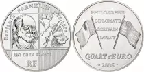 Moneta di Parigi 1/4 Euro Benjamin Franklin - Silver - 2006
