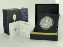 Moneta di Parigi 10 Euro Olympics Games 2024 - Team of France - 2021 - Silver Proof - Monnaie de Paris