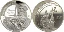 Moneta di Parigi 10 Euros Jacques Cartier - Silver Proof  - 2011