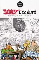Moneta di Parigi 10 Euros Silver - Asterix and Obelix - Equality - Caesar\'s Gift - 2015