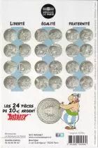 Moneta di Parigi 10 Euros Silver - Asterix and Obelix - Equality - Mrs. Agecanonix and Obelix - 2015
