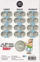 Moneta di Parigi 10 Euros Silver - Asterix and Obelix - Fraternity - The Great Crossing - 2015