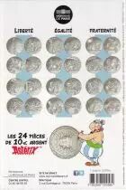 Moneta di Parigi 10 Euros Silver - Asterix and Ob&eacute;lix - Freedom - Asterix\'s Tour of Gaul - 2015