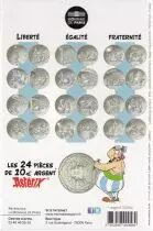 Moneta di Parigi 10 Euros Silver - Asterix and Ob&eacute;lix - Freedom - The Golden Serp - 2015