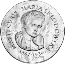 Moneta di Parigi 10 Euros Silver Proof - Marie Curie - 2019
