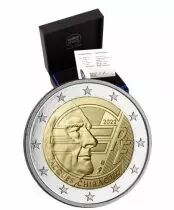 Moneta di Parigi 2 Euros - Jacques Chirac - BE - 20 ans de l\'Euro - 2022