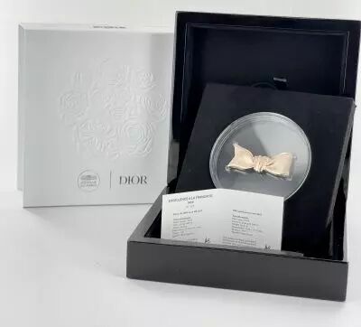 Moneta di Parigi 200 Euro Miss Dior - French Excellence - 2021 - Gold Proof - Monnaie de Paris - Gold pink