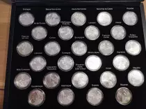 Moneta di Parigi 2011 Regional Euro Set - 27 x 10 Euros - Silver