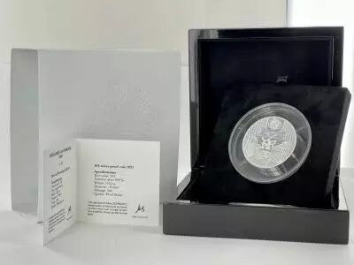 Moneta di Parigi 5 Oz - 50 Euro Miss Dior - French Excellence - 2021 - Silver Proof - Monnaie de Paris