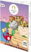 Moneta di Parigi Citadelle de Bonifacio - 10 Euros Argent 2024 (MDP) - France hosts the Games - Mascots Paris 2024 - Wave 1