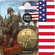 Moneta di Parigi France - Sword Beach - 80 years of the DDAY - 10 Euros Silver 2024