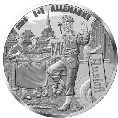 Moneta di Parigi France - Sword Beach - 80 years of the DDAY - 10 Euros Silver 2024