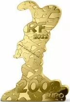Moneta di Parigi Id&eacute;fix - Shaped Coin - 200 Euros Gold BE 2022 (MDP)