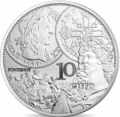 Moneta di Parigi LE LOUIS D\'OR - 10 Euros Silver BE 2017 (MDP)