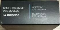 Moneta di Parigi Leonardo da Vinci & the Mona Lisa - 10 Euros - Rectangular Silver FRANCE 2019 (MDP)