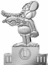 Moneta di Parigi Podium - Asterix at the Olympic Games - 10 Euros Silver Proof 2024