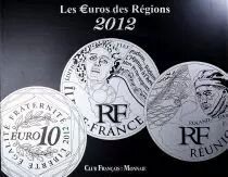 Moneta di Parigi Regional Euro Set 2012 - 27 x 10 Euros - Silver