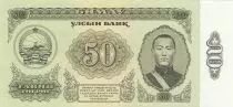 Mongolei 50 Tugrik1966 -  Sukhe-Bataar