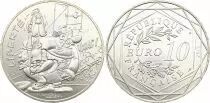 Monnaie de Paris  10 Euros Silver - Asterix and Obelix - Monnaie de Paris 2015