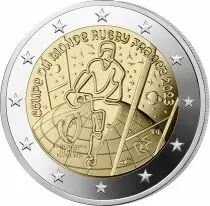Monnaie de Paris  2 euros commemo. 2023 Proof - Rugby World Cup 2023