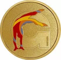 Monnaie de Paris  Medallion G - Alphabet Sports - Paris 2024
