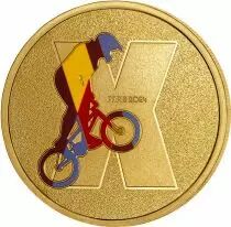 Monnaie de Paris  Medallion X - Alphabet Sports - Paris 2024