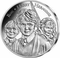Monnaie de Paris  Ron Harry et Hermione - 10 Euros Argent 2021 (MDP) - Harry Potter - Vague 1