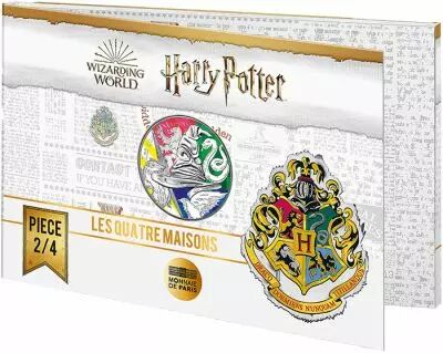 Monnaie de Paris  The Four Houses - 50 Euros Silver Colour 2021 (MDP) - Harry Potter - Wave 1