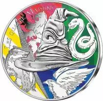 Monnaie de Paris  The Four Houses - 50 Euros Silver Colour 2021 (MDP) - Harry Potter - Wave 1
