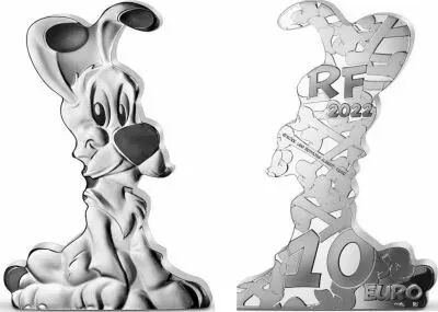 Monnaie de Paris 10 Euro Idefix - 2022 - BE - Serial ASTERIX from Monnaie de Paris - Delivery 10-05-2022